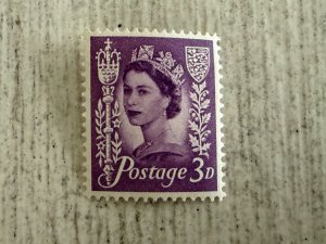 Jersey #2 MNH, 3p, Royal Mace and Arms of Jersey, 2024 SCV $0.35