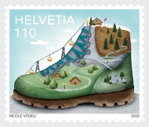 2022 Switzerland Hiking (Scott NA) MNH