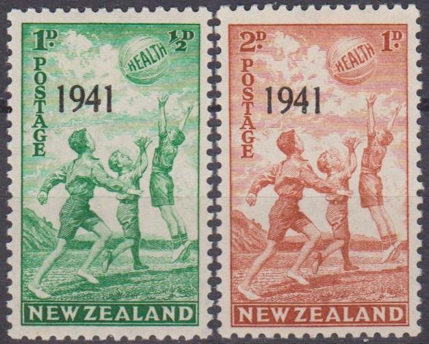 New Zealand #B18-9 F-VF Unused CV $6.00 (10999)  