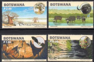 Botswana - 2019 Places of Interest Set MNH**