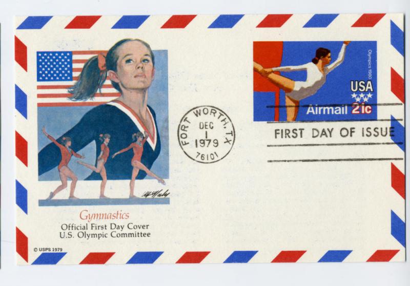 UXC!* FDC  1980 Olympic Games 