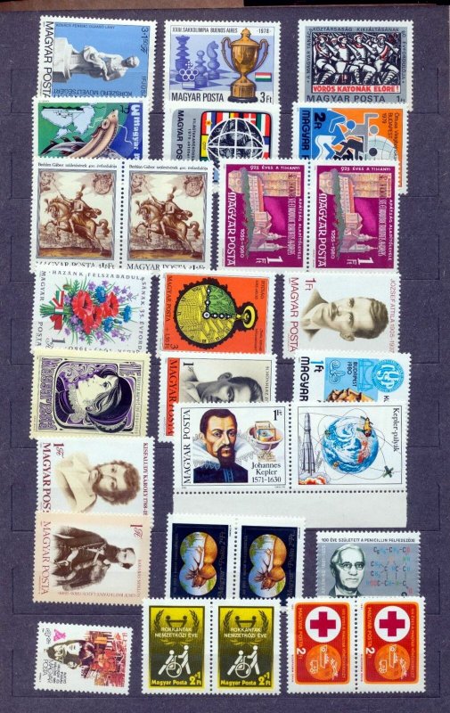 HUNGARY  MNH (Appx 110 Stamps)NT3635