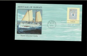 2002 First day Cover Hawaiian Missionaries stamps New York NY