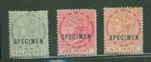 Tobago #15/22spec Unused Single (Complete Set)