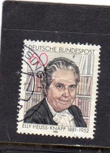 Germany  Elly Neuss-Knapp used