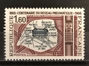 France 1966 #1168, MNH, CV $.60