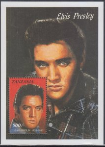 TANZANIA Sc # 812 MNH S/S - ELVIS PRESLEY