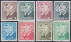 MONACO Sc # 1505-6,8-11,13-14  PRINCE RAINIER III, MISSING 3 STAMPS, PART SET