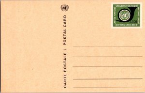 United Nations, Worldwide Government Postal Card, New York