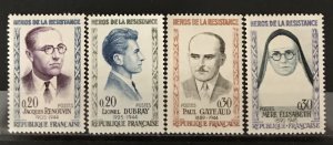France 1961 #990-3, Wholesale Lot of 5, MNH, CV $19