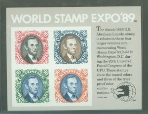 United States #2433 Mint (NH) Souvenir Sheet