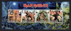 MS4764 2023 Iron Maiden miniature sheet UNMOUNTED MINT