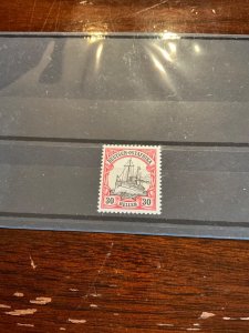 Stamps German East Africa Scott #27 hinged