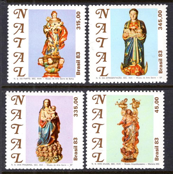 Brazil 1887-1890 Christmas MNH VF