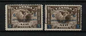 Canada 1932 Ottawa Conference Air mint MH & fine used SG318 WS25691