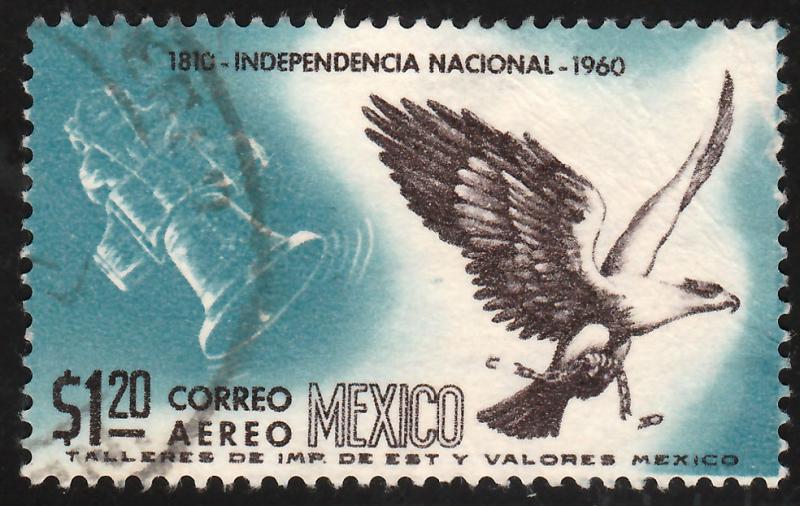 MEXICO C251, $1.20P Sesquicent Mexican Independence. USED (975)