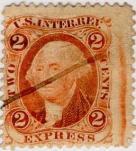 Scott R10c George Washington, Express Revenue Stamp - Used