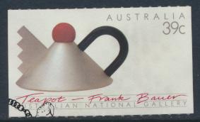 Australia  SG 1160   SC#1097  with First Day Cancel -  Crafts  Tea Pot