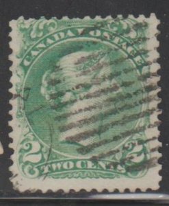 Canada Scott #24 Stamp - Used Single