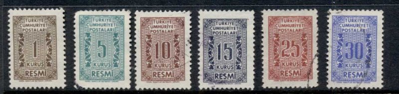 Turkey 1962 Officials FU/MLH