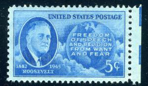 Scott #933 - 5¢ Roosevelt - MNH