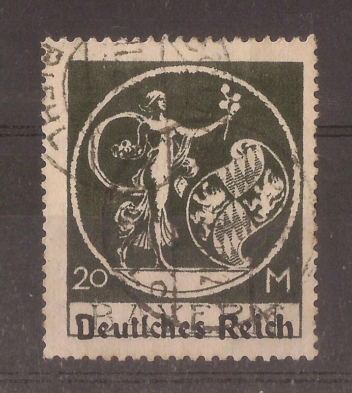 Germany 1920 20M SG136 Fine Used Cat£21