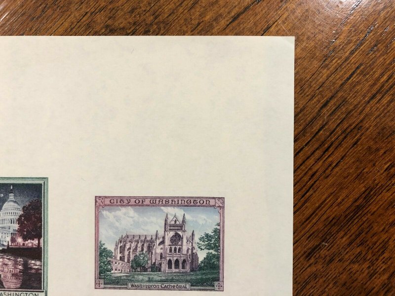 RARE F-1966A 6th International Philatelic Exhibition Forerunner Souvenir Card