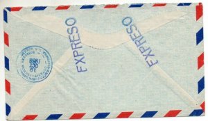 Guatemala: 1956 Express Air cover to Canada