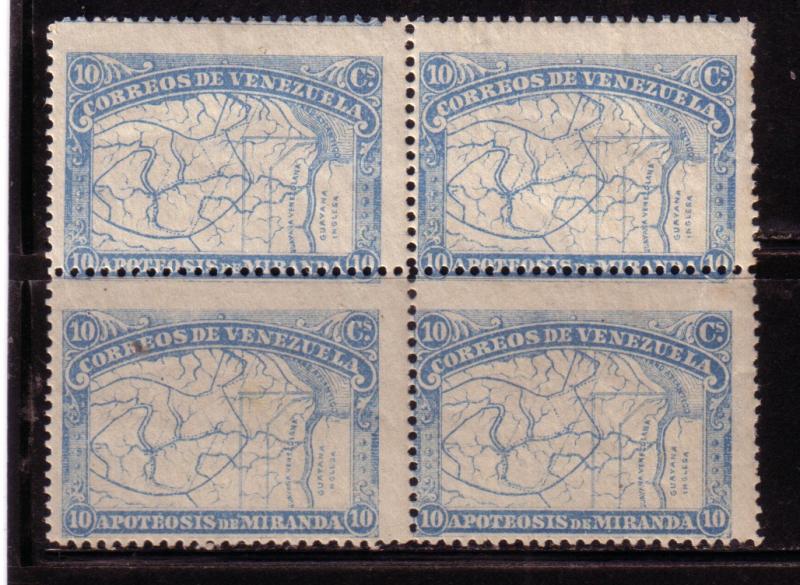 Venezuela #138 Block of 4 ( MH) Cat. $16.00