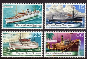 1976 Papua New Guinea 298-301 Ships