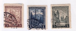 Czechoslovakia   165 - 167        used