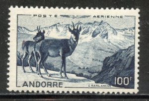 Andorra,  French # C1, Mint Never Hinge.