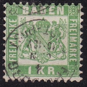 GERMANY Baden [1868] MiNr 0023 ( O/used ) [01]
