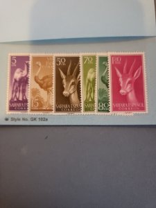 Stamps Spanish Sahara Scott #81-6 nh