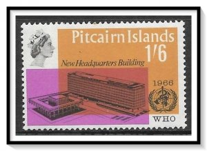 Pitcairn Islands #63 WHO Headquarters MH