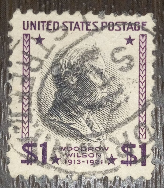 US Scott #832 Used W/FANCY CANCELLATION VF