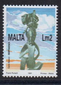 Malta Sc 794 1991 £2 Monument stamp mint NH