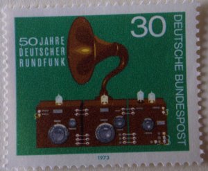 Germany 1127 Cat $0.40 MNH Full Set Electronics Topical