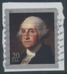 USA Sc# 4512  Used SA on piece  Washington 2011 see details / scan