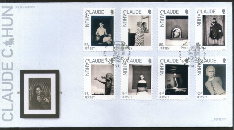 Jersey 2020 Claude Cahun Art Photographer Writer 6v FDC # 228