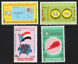 Yemen, People's Democratic Republic Sc #149-152 MNH