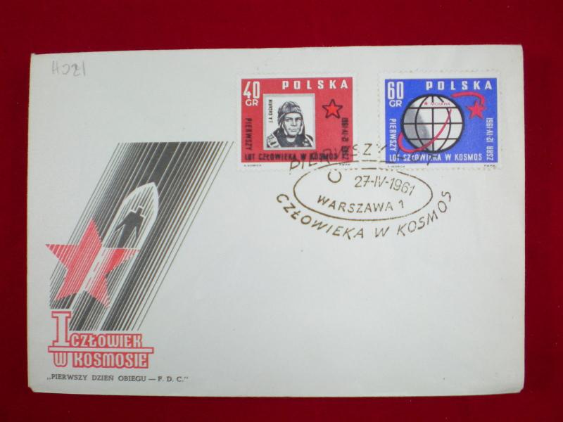 ZG-C886 SPACE - Poland, 1961, Fdc From Warsaw Cover