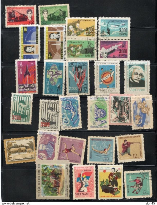 Vietnam 1946 and up Accumulation Unused Used Mostly/CTO 16901