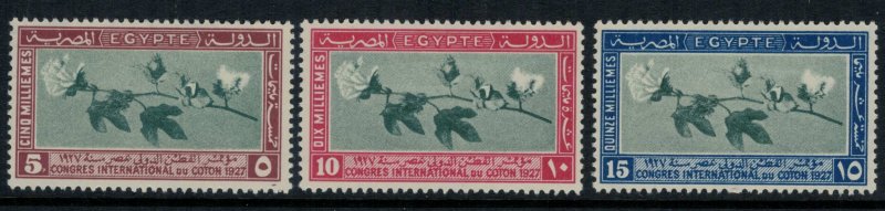 Egypt #125-7*  CV $8.00