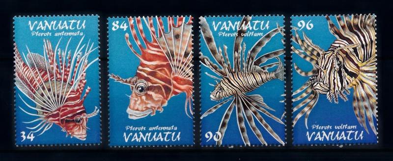 [39536] Vanuatu 1999 Marine Life Fish MNH