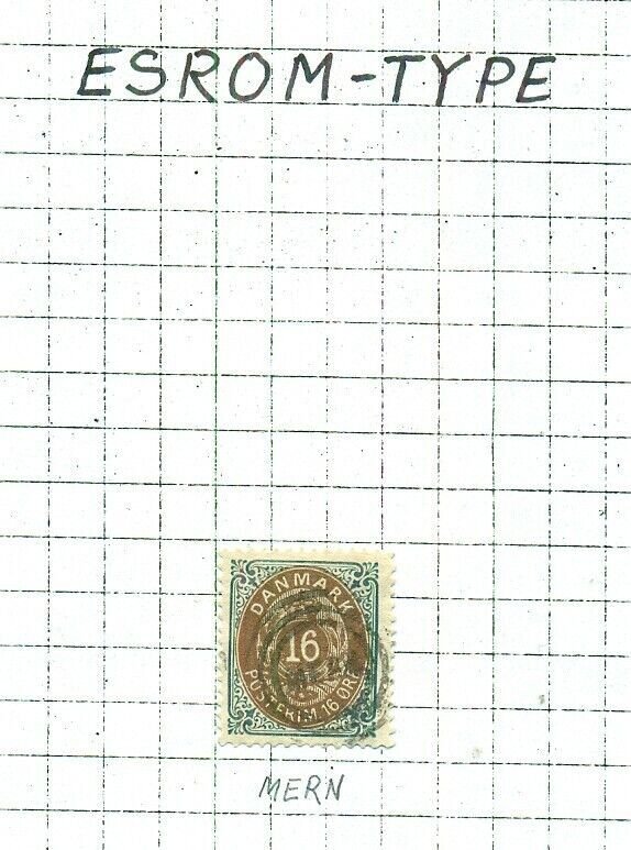 DENMARK & FAROES CANCELS coll, 1500+ items, incl STAR, MUTE STAR, NUMERAL & TOWN