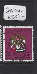 UNITED ARAB EMIRATES  (P1706B)   SG 152 ARMS 50 DH  VFU