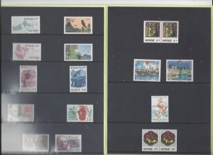 NORWAY 1986  Cmplt Year mnh - scv $31.60 less 80%=$6.25