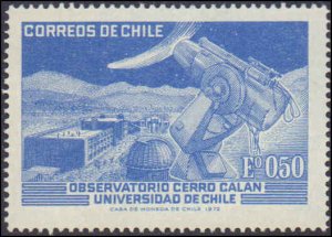 Chile #426,, Complete Set, 1972, Space, Never Hinged