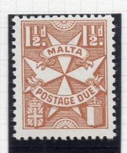 Malta 1967-70 Early Issue Fine Mint Hinged SHADE OF 1.5d. 325696